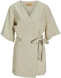 Jack & jones Breeze Summer JJXX short sleeve romper - Beige (Feather Gray Pinstripe)