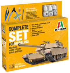 Italeri 1/72 M1 Abrams tank makett szett (72004I) - jatekshop