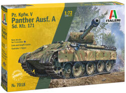 Italeri 1/72 Pz. Kpfw. V Panther Ausf. A Párduc tank makett (7018S) - jatekshop