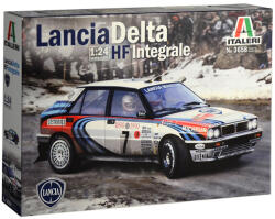 Italeri 1/24 Lancia Delta HF Integrale rally autómakett (3658S)
