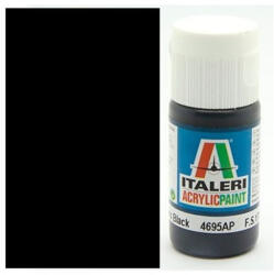 Italeri Gloss Black (4695AP) - Fényes fekete makett festék 20ml (4695AP)