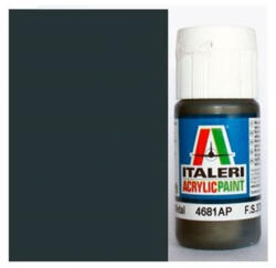 Italeri Flat Gun Metal (4681AP) - Matt fegyverfém makett festék 20ml (4681AP) - jatekshop
