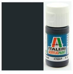 Italeri Flat Black (4768AP) - Matt fekete makett festék 20ml (4768AP) - jatekshop