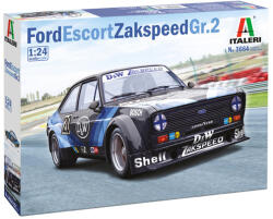 Italeri 1/24 Ford Escort Zakspeed Gr. 2 autó makett (3664S) - jatekshop