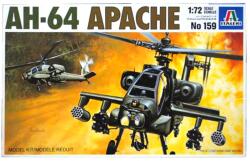 Italeri 1/72 AH-64 Apache helikopter makett (0159S) - jatekshop