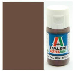 Italeri Flat Pz. Schokobraun RAL 8017 (4797AP) - Matt csokoládébarna makett festék 20ml (4797AP) - jatekshop