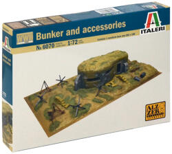 Italeri 1/72 Bunker és tereptárgyak dioráma szett (6070S) - jatekshop