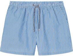 Faconnable Бански гащета Façonnable Seersucker swimming shorts - Blue (Marine Blue)
