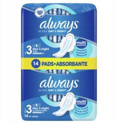 Always Ultra Day & Night Szárnyas egészségügyi betét 14 db (4015400032328)