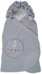 Lodger Polár autósülés takaró Szürke Fleece Drizzle (8719033412606)