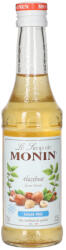 MONIN Cukormentes mogyoró szirup - 0, 25 L