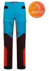 La Sportiva SUPERCOULOIR GTX PRO PANT Men Pantaloni Tropic Blue/Cherry Tomato L