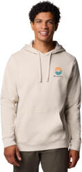 Columbia Férfi pulóver, Trek Graphic Hoodie, bézs M bézs