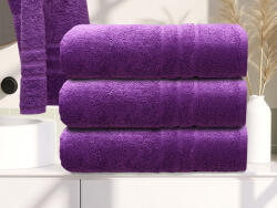 Comfort Maxi törölköző 100x180 cm lila, 100% pamut