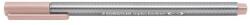 STAEDTLER Tűfilc, 0, 3 mm, STAEDTLER "Triplus 334", antik rózsaszín (334-26) - nyomtassingyen
