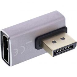 InLine Adaptor Displayport 8K unghi 90 grade vertical dreapta T-M, InLine IL17291H (IL17291H)