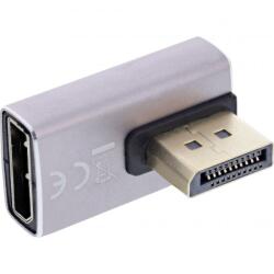 InLine Adaptor Displayport 8K unghi 90 grade vertical stanga T-M, InLine IL17291I (IL17291I)