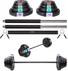 HMS Súlyzó Tányér Kompozit Edzés Teherbírás Szett 42 Kg (7792003952938)
