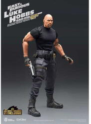 Beast Kingdom Fast & Furious 1/9 Luke Hobbs Akció figura 21 cm (15119) (15119)