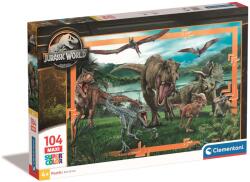 Clementoni 104 db-os puzzle - Jurassic World (23770) (23770)
