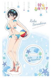 Kadokawa Rent-A-Girlfriend Swimsuit and Girlfriend Acrylic Figure Ruka Sarashina 14 cm (64751)
