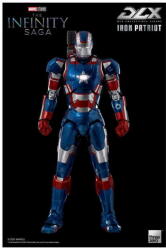 ThreeZero Infinity Saga DLX Action Figure 1/12 Iron Patriot 17 cm (204041) (204041)