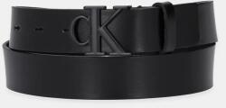 Calvin Klein Jeans bőr öv fekete, női, K60K613125 - fekete 85