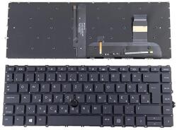 HP EliteBook 840 G7 840 G8 845 G7 845 G8 745 G7 745 G8 ZBook Firefly 14 G7 G8 háttérvilágítással (backlit) trackpointtal (pointer) fekete magyar (HU) laptop/notebook billentyűzet