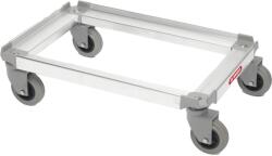 Araven Cărucior de transport cu roți GN 2/1, aluminiu