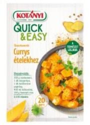  Kotányi Quick&Easy fűszerkeverék currys ételekhez 20g