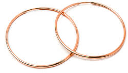 Heratis Forever Divatos karika fülbevaló rosé aranyból 4 cm, 14K IZ25562R