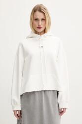 MM6 Maison Margiela pamut melegítőfelső fehér, női, nyomott mintás, kapucnis, S52GU0235 - fehér S