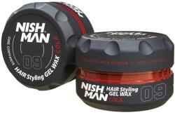 Nish Man Cola 09 fényes hatású gél wax, extra erős tartással, 150ml
