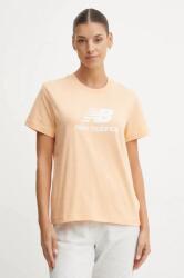 New Balance pamut póló női, narancssárga, WT41502PAE - narancssárga M