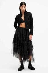 AllSaints szoknya JEN fekete, midi, harang alakú, W079RB - fekete 40
