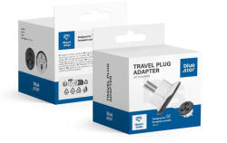 Blue Star utazó adapter GO TO Europe (Type E) 16A white (BS281587)