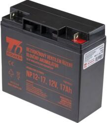 T6 Power Akkumulátor T6 Power NP12-17, 12V, 17Ah T6UPS0033