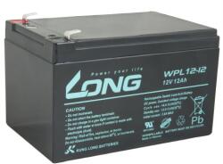 AVACOM LONG akkumulátor 12V 12Ah F2 LongLife 9 év (WPL12-12) PBLO-12V012-F2AL
