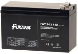 FIAMM Akkumulátor FUKAWA FW 7.2-12 F1U (12V 7.2Ah) faston 4.8mm 12341