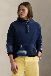 Ralph Lauren pamut melegítőfelső férfi, sima, kapucnis, 710958243 - kék XL