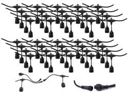 KOLORENO Girlanda luminoasă de grădină - lămpi de grădină 20m 40xE27 (GIRLANDA-20M40G-7835)