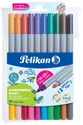 Herlitz Colorella Twin C304-es dupla filctol / 20 szín 10 tollban
