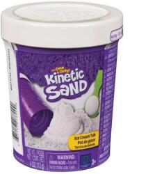 Spin Master Kinetic Sand: Cutie de înghețată cu nisip modelabil alb - Spin Master (6071551/20150922)