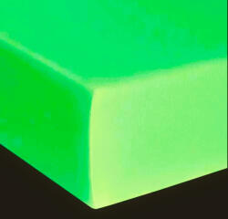  Gumis lepedő pamutvászon alapanyagból 160x200 cm - világoszöld