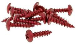 V-parts Csavar szett alumínium piros 12 db-os M5x20 V-parts