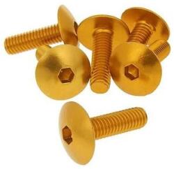 V-parts Csavar szett eloxált alumínium arany 6 db-os M6x20 V-parts