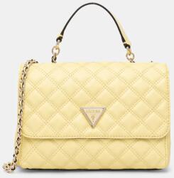 Guess kézitáska GIULLY - sárga Univerzális méret - answear - 35 990 Ft