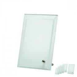  Üveg plakett téglalp U 03