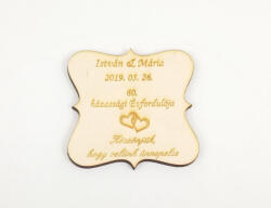  Köszönőkártya hűtőmágnes