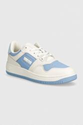 Tommy Hilfiger bőr sportcipő TJW RETRO BASKET TONAL LOGO EN0EN02571 - kék Női 36